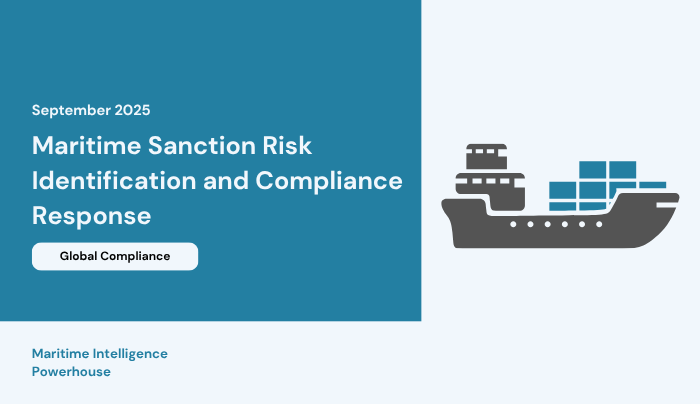 Maritime Sanction Risk Identification and Compliance Response