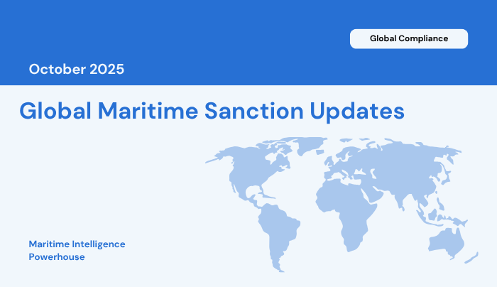 Global Maritime Sanction Updates